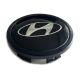 4 articles 75mm / 65mm HYUNDAI Enjoliveurs cache-moyeux de centre de roue