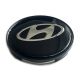 4 articles 63mm / 58mm HYUNDAI Enjoliveurs cache-moyeux de centre de roue